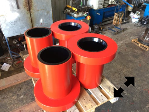 Dual Hardness Polyurethane Bushes